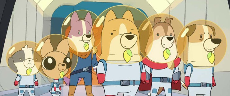 netflix dogs in space